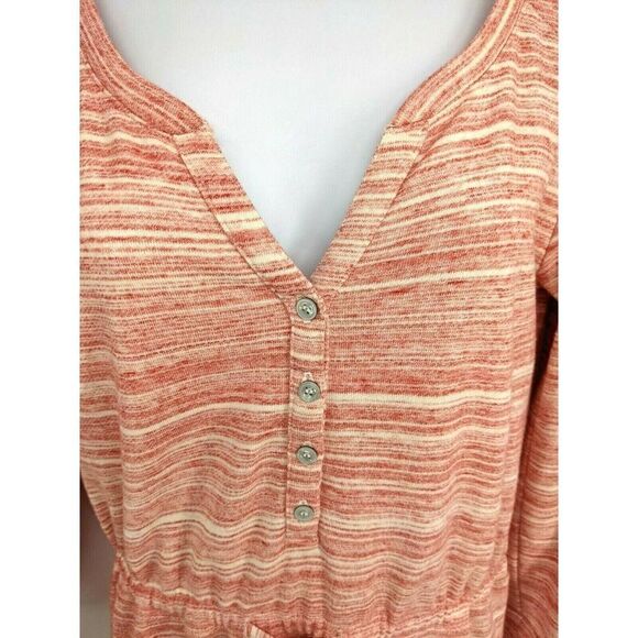 Saturday Sunday Poppy Space Dye Dress Red Motif - Picture 4 of 11